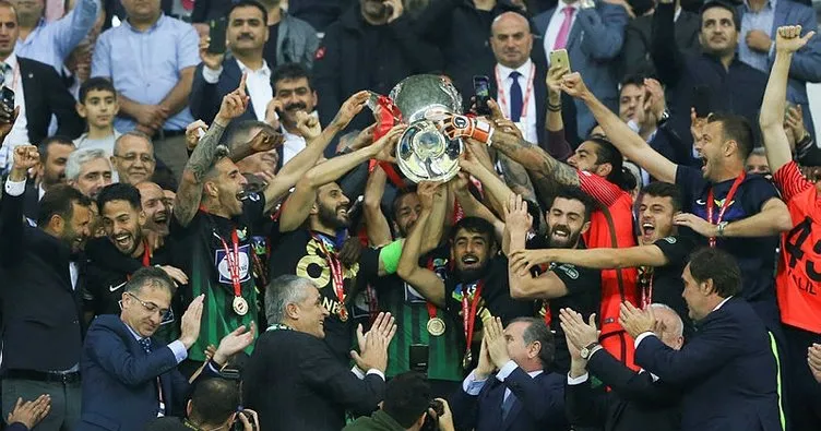 Türkiye Kupası’nı Fenerbahçe’yi yenen Akhisarspor kazandı!