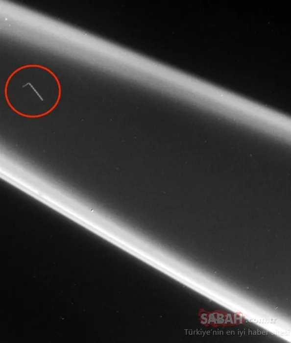 NASA’nın arşivinde ortaya çıktı! Satürn’ün halkasında bulundu!