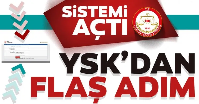 23 Haziran İstanbul seçimleri için son dakika gelişmesi! YSK’nın seçmen sistemi açıldı