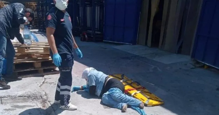 Soğuk hava deposunda patlama: 2 işçi ağır yaralı