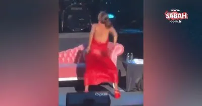Yıldız Tilbe Bodrum konserinde böyle coştu! Kırmızı elbisesiyle dansı olay oldu | Video