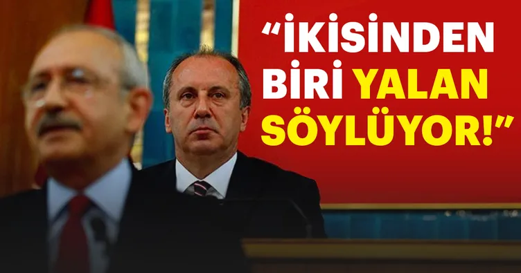 İkisinden biri yalan söylüyor!