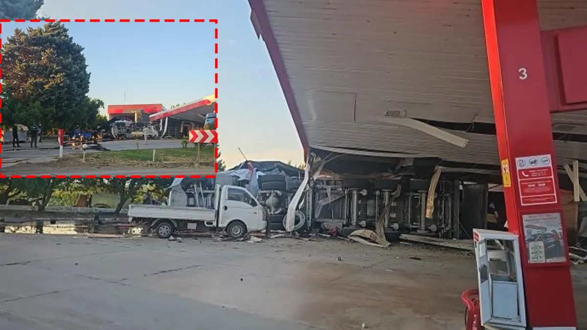 Bursa’da faciadan dönüldü! Kömür yüklü TIR akaryakıt istasyonuna daldı: 1 ölü Bursa’da faciadan dönüldü! Kömür yüklü TIR akaryakıt istasyonuna daldı: 1 ölü