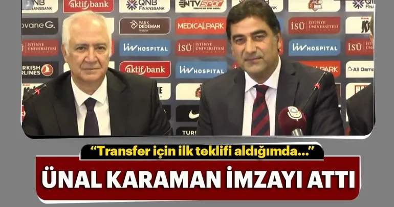 Trabzonspor’un yeni hocası Ünal Karaman imzayı attı