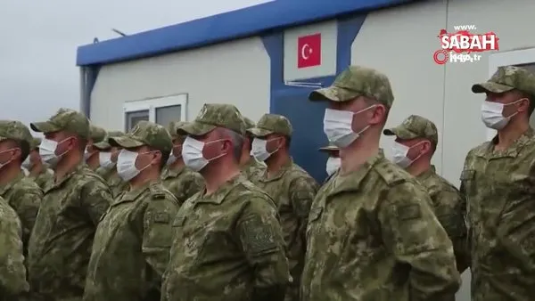 Türk ve Rus Ortak Gözetim Merkezi’nde görev yapacak Türk askerleri Azerbaycan’da | Video