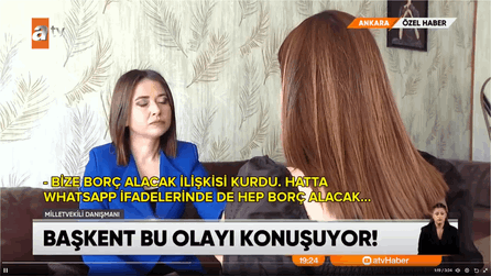 Meclis çalışanlarına ponzi vurgununda yeni gelişme: Mağdur aile konuştu!