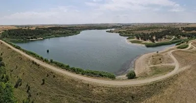 Hayrabolu Göleti güzelliğiyle büyülüyor #tekirdag