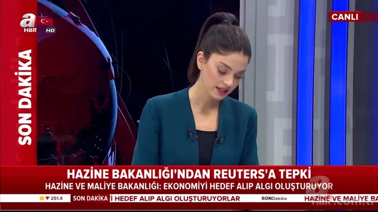 Hazine Bakanlığı'ndan Reuters'a tepki