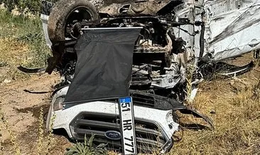 Kayseri'de otomobiller çarpıştı: 1 ölü 7 yaralı #kayseri