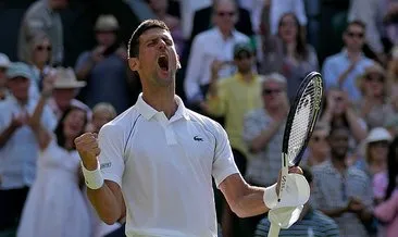 Novak Djokovic Wimbledon’da finale yükseldi!