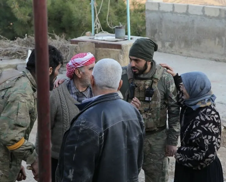 Şeyh Hadid'li sivillerin özgürlük sevinci