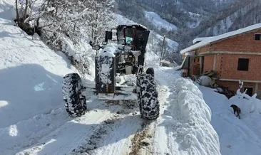 Trabzon’da büyükşehir ekipleri kış nöbetinde