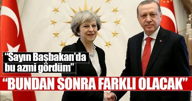Cumhurbaşkanı Erdoğan ve İngiltere Başbakanı Theresa May ortak basın toplantısı düzenledi
