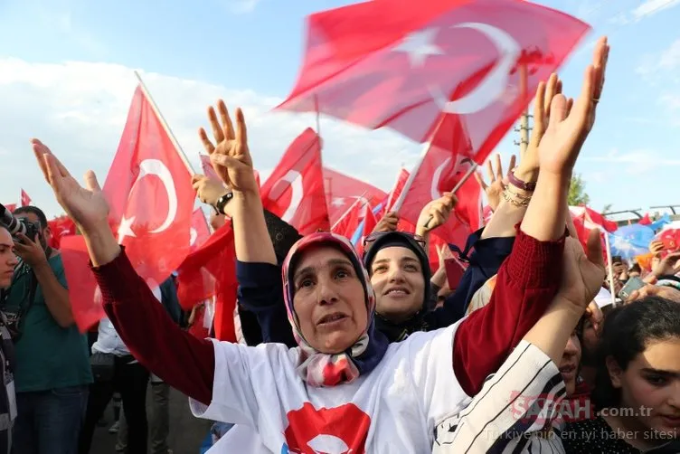 Cumhurbaşkanı Erdoğan'a Diyarbakır'da sevgi seli - 24 hazirana doğru