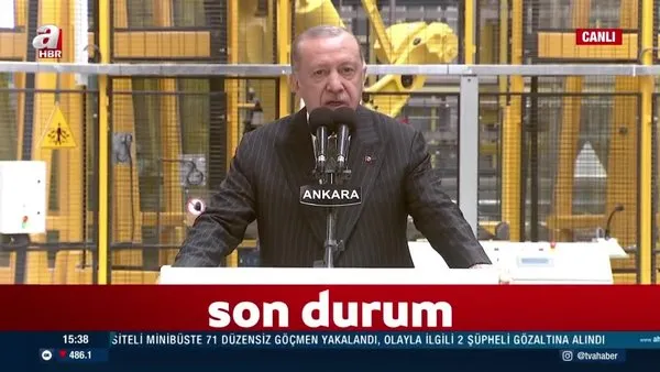 Başkan Erdoğan'dan Şişecam Polatlı Fabrikası açılış töreninde önemli açıklamalar | Video
