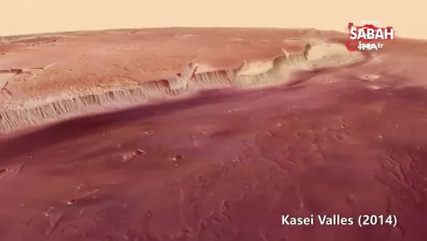 Kızıl Gezegen Mars'tan nefes kesen 15 yıllık görüntüler