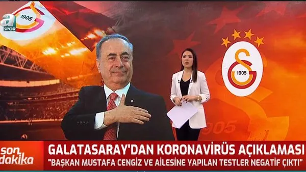 Galatasaray Başkanı Mustafa Cengiz'in Koronavirüs Test Sonucu Belli Oldu