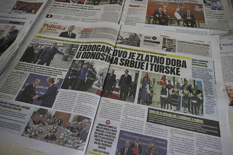 Başkan Erdoğan dünya manşetlerinde! Balkanlarda anlaşma vurgusu: Barışı o koruyor!