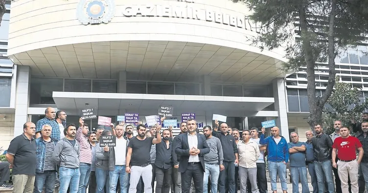 Keyfi uygulamaya pazarcılardan tepki