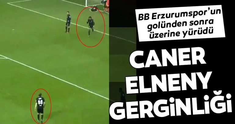 Beşiktaş’ta Caner Erkin ve Mohamed Elneny arasında gerginlik