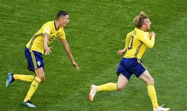 2018 Dünya Kupası’nda İsveç, Emil Forsberg ile çeyrek finalde