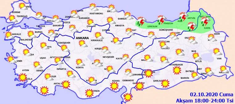 Son Dakika O Illerde Kuvvetli Ruzgar Ve Saganak Bekleniyor Meteoroloji Den Hava Durumu Uyarisi Geldi Sayfa 2 En Son Haber