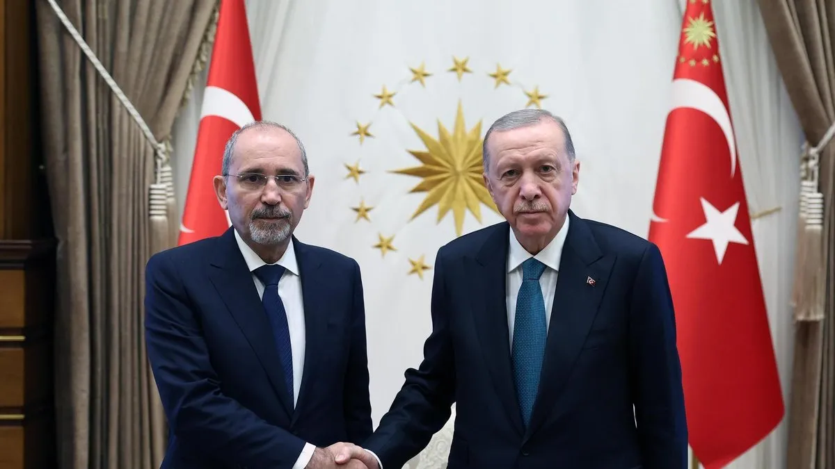 Başkan Erdoğan, Ürdün Dışişleri Bakanı Eymen es-Safedi'yi kabul etti