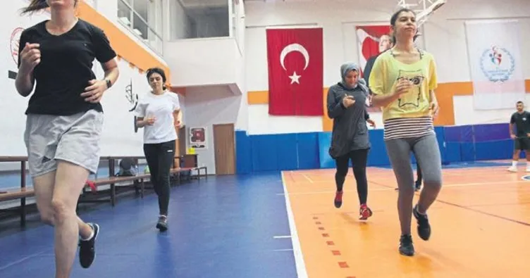 Kızların polislik azmi