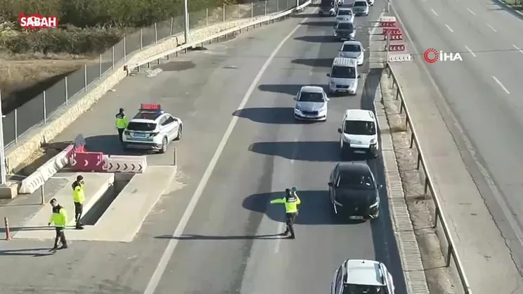 Drone tespit etti, jandarma ceza yazdı | Video