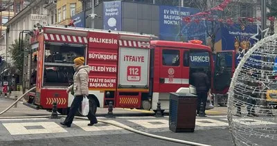 Bandırma’da dönerci dükkanında yangın paniği #balikesir