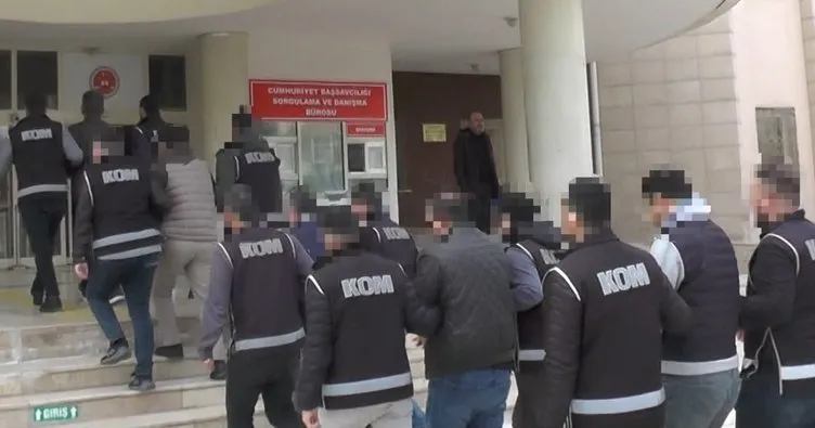 Şanlıurfa’da uyuşturucu tacirlerine operasyon: 23 tutuklama