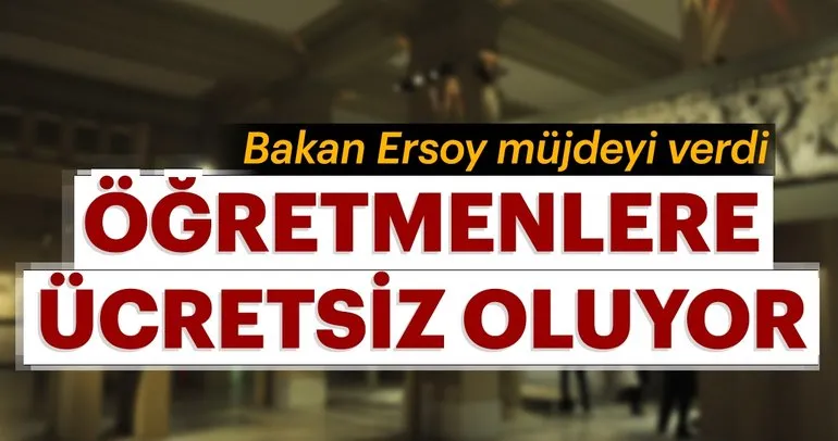 Kültür ve Turizm Bakanı Ersoy’dan öğretmenlere müjde! 24 Kasım’dan itibaren müzeler ücretsiz...