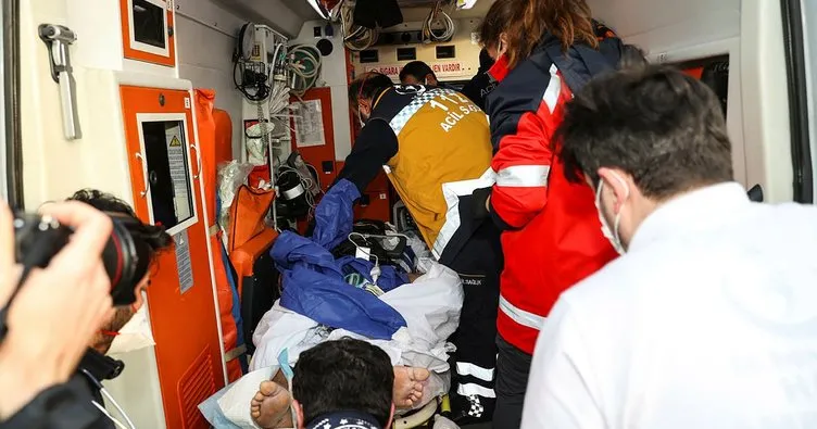 Kosova’daki patlamada yaralanan iki kişi İstanbul’a getirildi