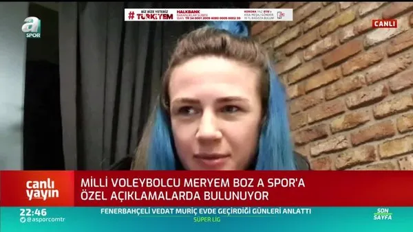 Meryem Boz: Olimpiyatların ertelenmesi doğru bir karar