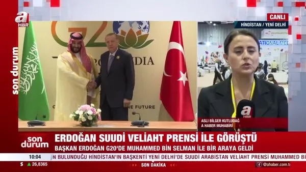 Başkan Erdoğan, Prens Selman ile görüştü | Video