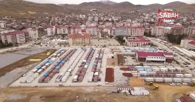 Kahramanmaraş Afşin’de konteyner kentte yaşam başladı | Video