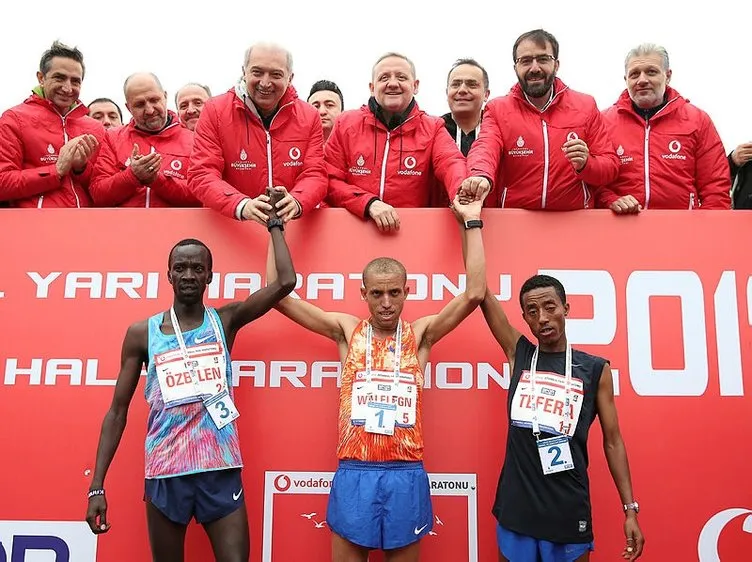 Vodafone 13. İstanbul Yarı Maratonu’ndan rekor çıktı!