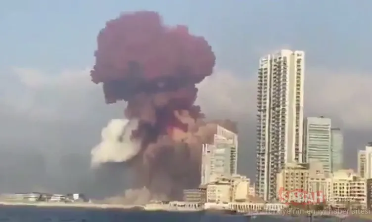SON DAKİKA! Beyrut’taki patlamadan yeni görüntüler geldi! Beyrut patlaması nedeni belli oldu mu?