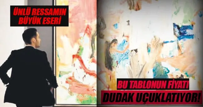 De Kooning’in tablosu 66.3 milyon $’a satıldı