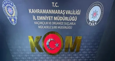 Kahramanmaraş’ta sahte altın ve uyuşturucu operasyonu #kahramanmaras