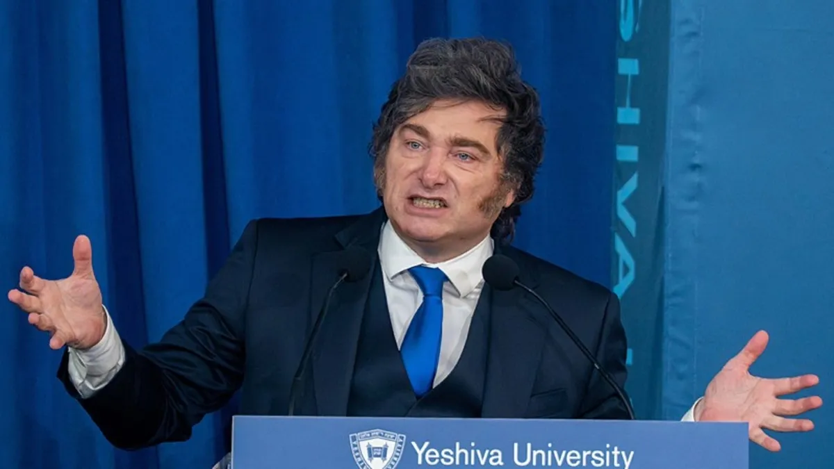 Milei kendini “dünyanın en Siyonist başkanı” ilan etti Milei kendini “dünyanın en Siyonist başkanı” ilan etti