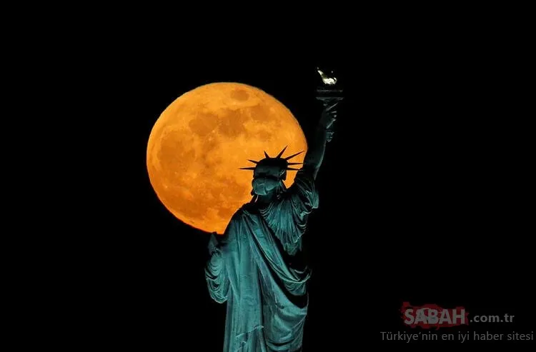 İstanbul’un hayran bırakan görüntüsü! Dünya ’Süper Ay’ manzarasına kilitlendi