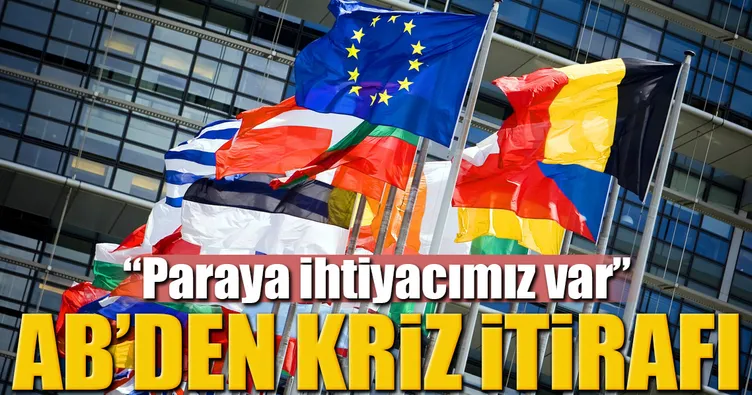 AB’den kriz itirafı