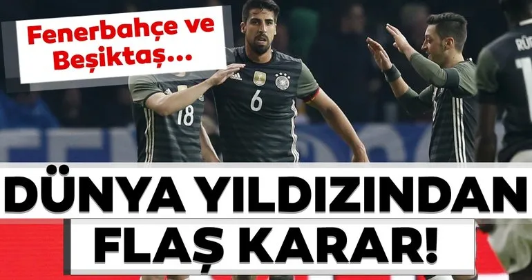 Son dakika haberi: Dünya yıldızından transfer kararı! Fenerbahçe ve Beşiktaş...