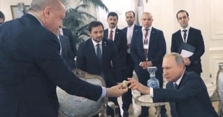 Putin ve Ruhani’ye Aydın inciri