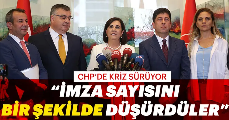 CHP’li muhaliflerin toplantısı sona erdi