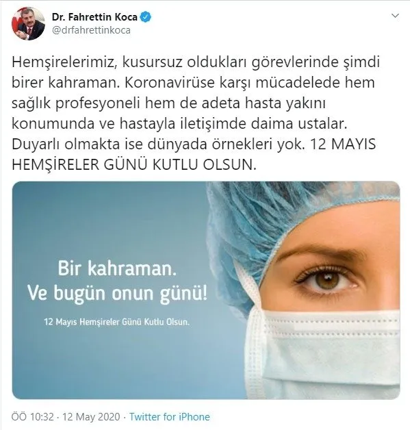 12 Mayis 2020 Hemsireler Gunu Kutlama Sozleri Ve Kisa Uzun Mesajlari Florence Nightingale In Dogum Gunu Uluslararasi Hemsireler Gunu Ne Zaman Ve Nasil Ortaya Cikti Son Dakika Haberler