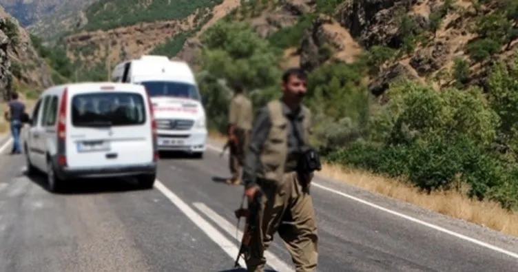 PKK’lı terörist yol kontrolünde yakalandı