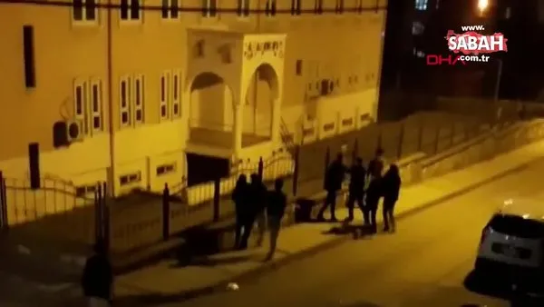 Bursa'da kısıtlamaya rağmen sokak ortasındaki kavga kamerada | Video