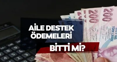 AİLE DESTEK ÖDEMELERİ BİTTİ Mİ, BU AY ÖDENECEK Mİ? Aile Destek Programı yardımı uzatılacak mı? 2024 TEMMUZ SON DURUM!